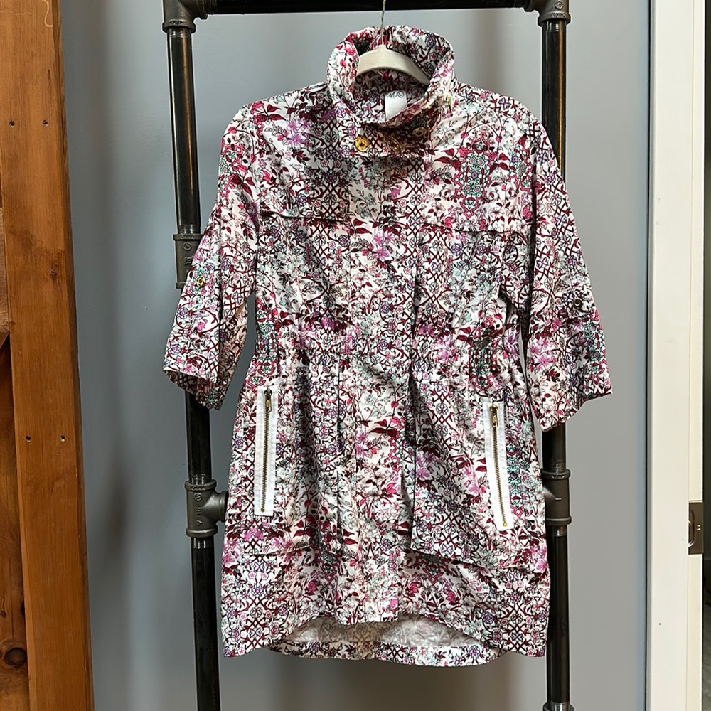Floral raincoat - Women’s Size Two